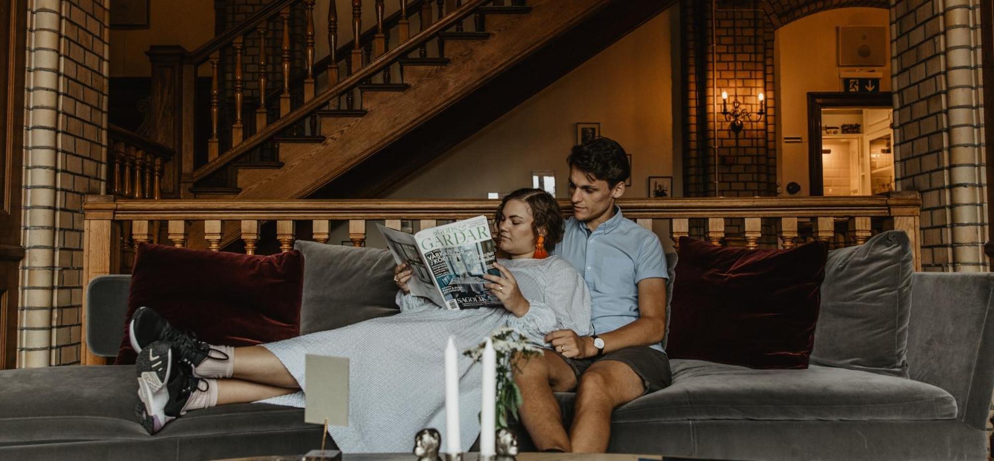 Hotel Slottsvillan Huskvarna Bagian luar foto
